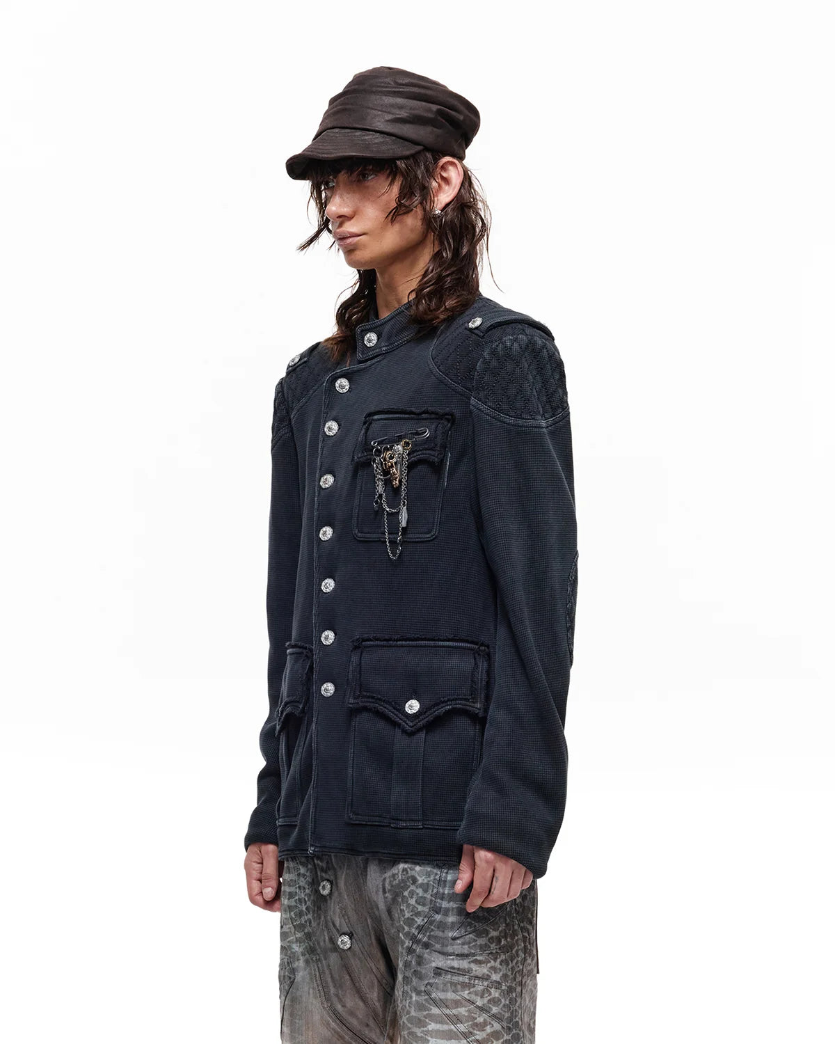 Personsoul Waffle Zhongshan Jacket