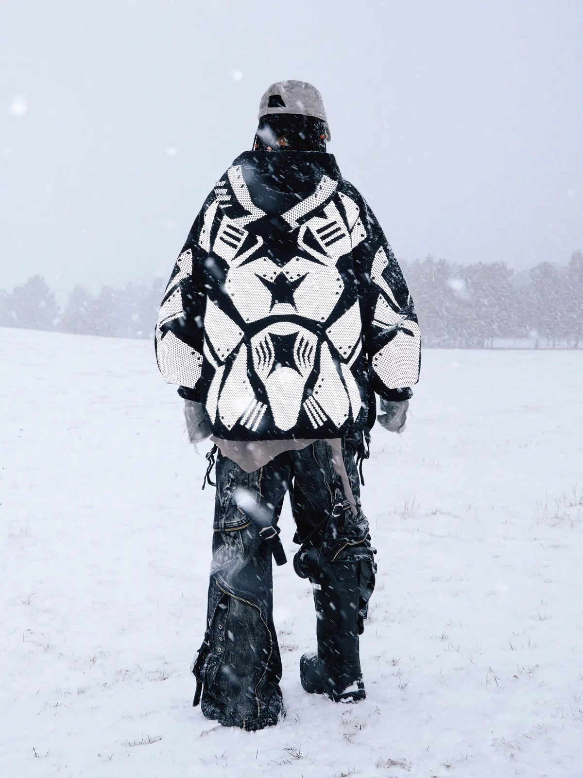 Personsoul Reflective Armor Hoodie