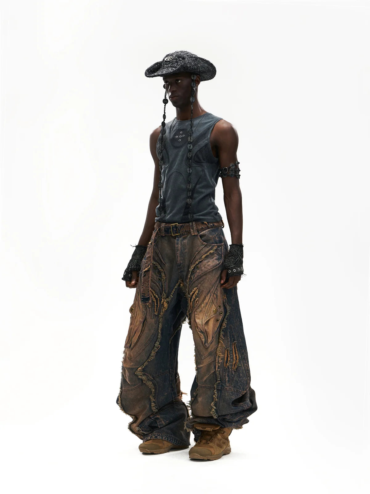 Deconstructed Armor Slim Tank Top