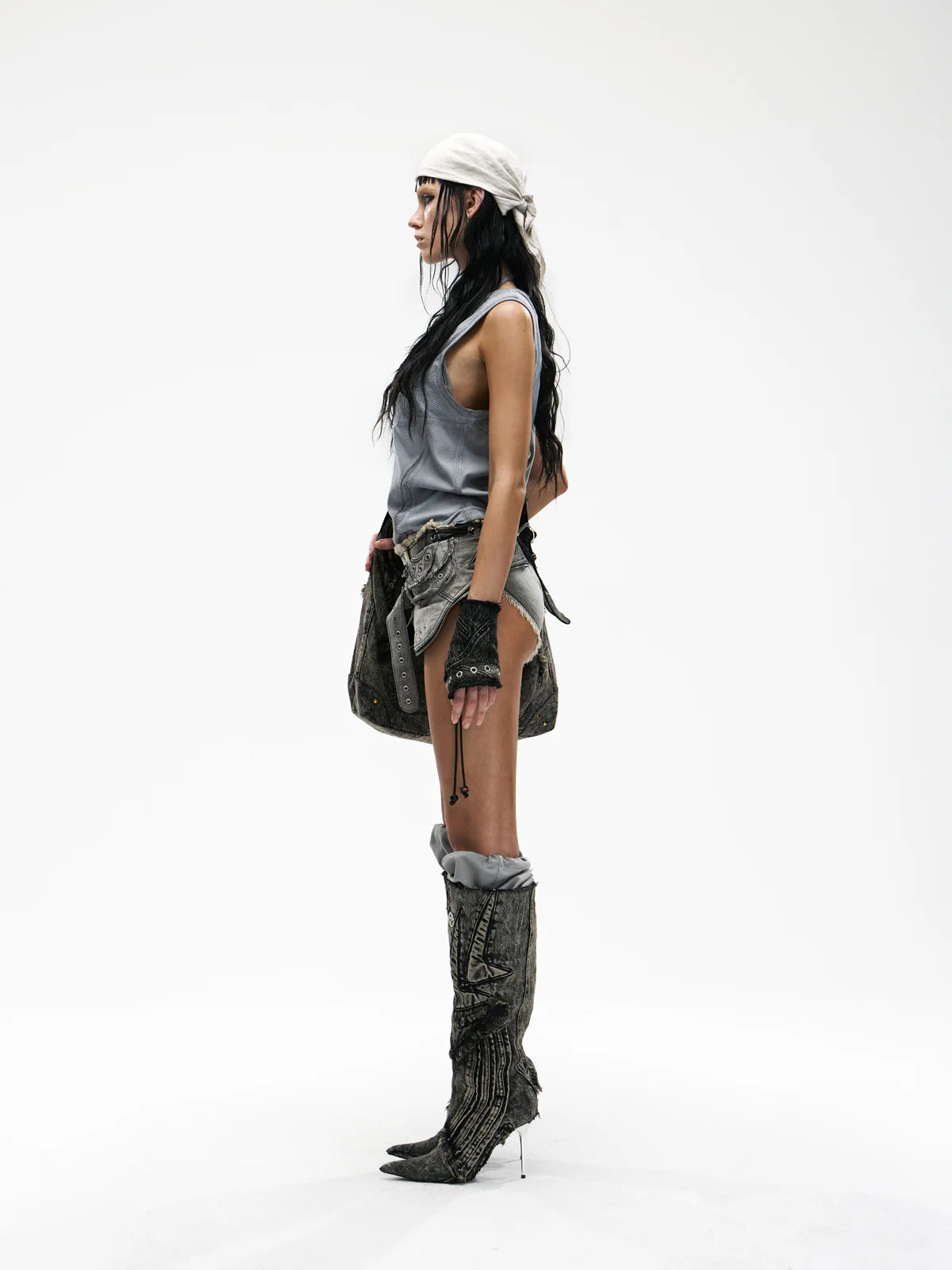 Deconstructed Armor Slim Tank Top