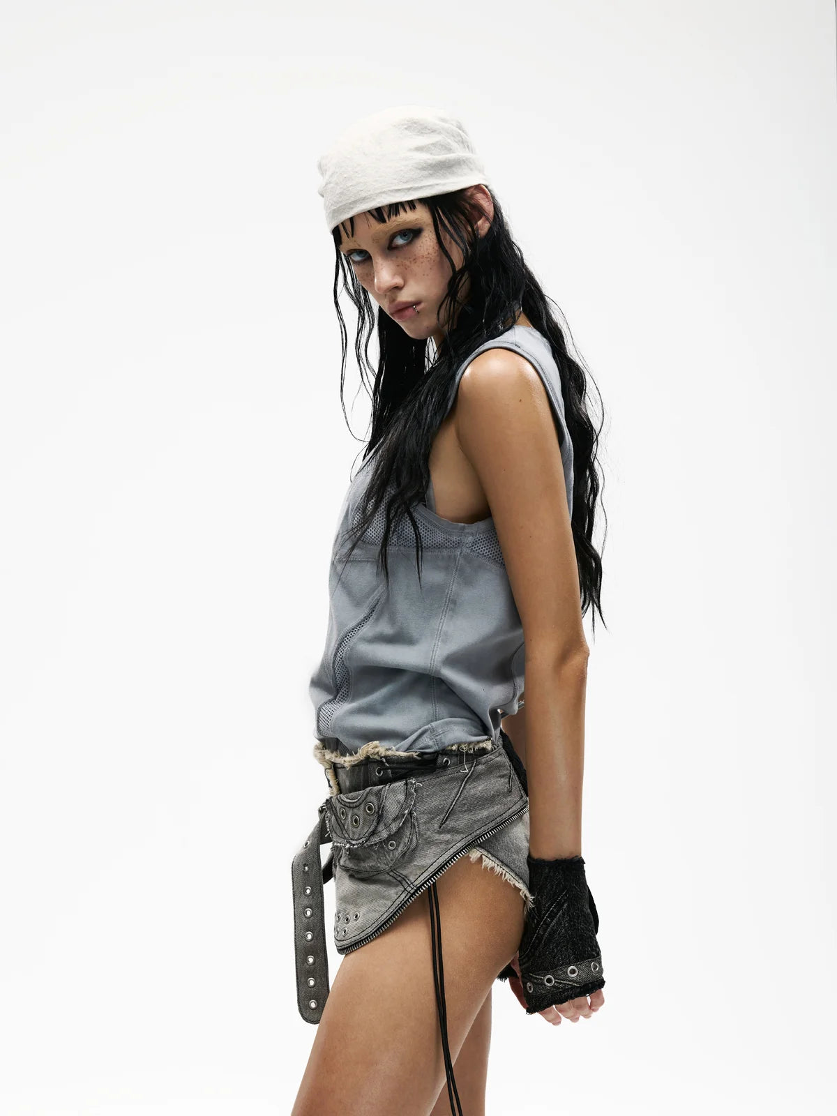 Deconstructed Armor Slim Tank Top