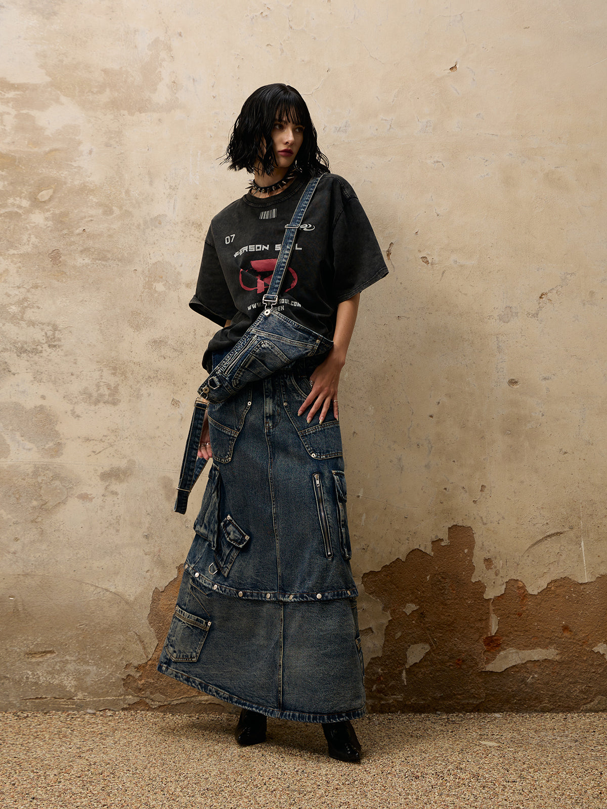 Personsoul Denim Dungarees