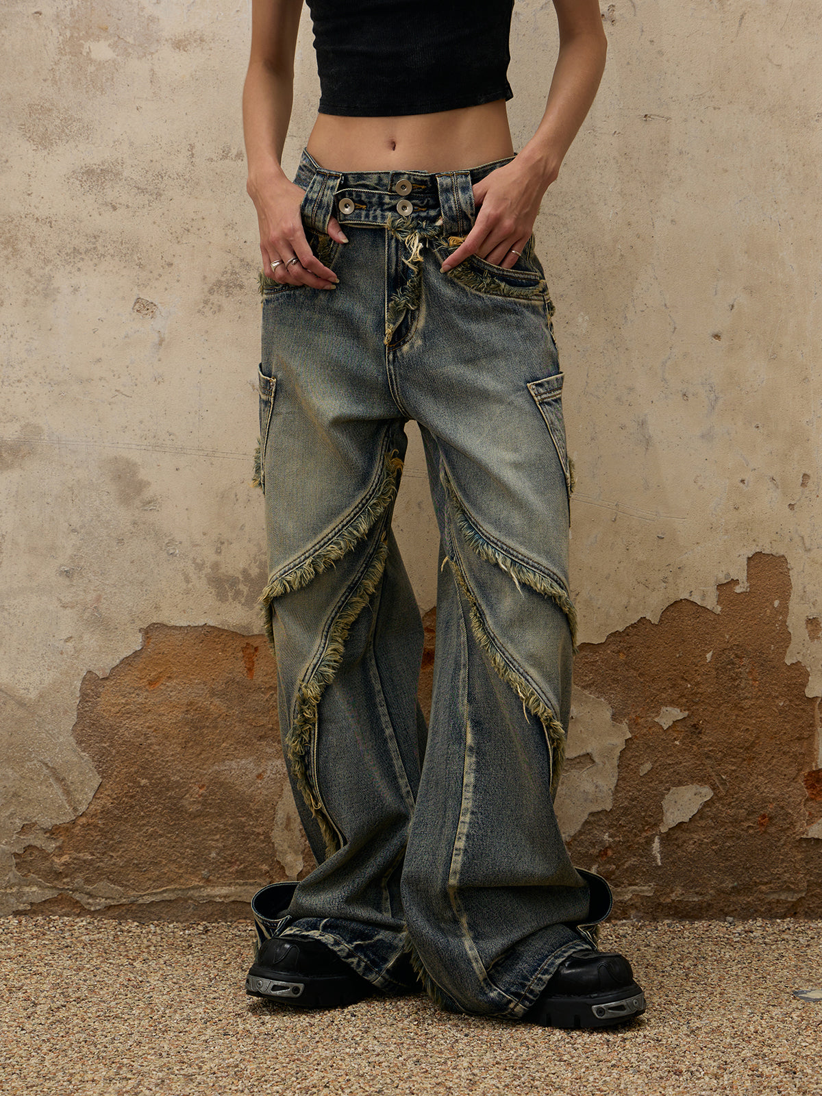 Personsoul Destructive Denim Jeans