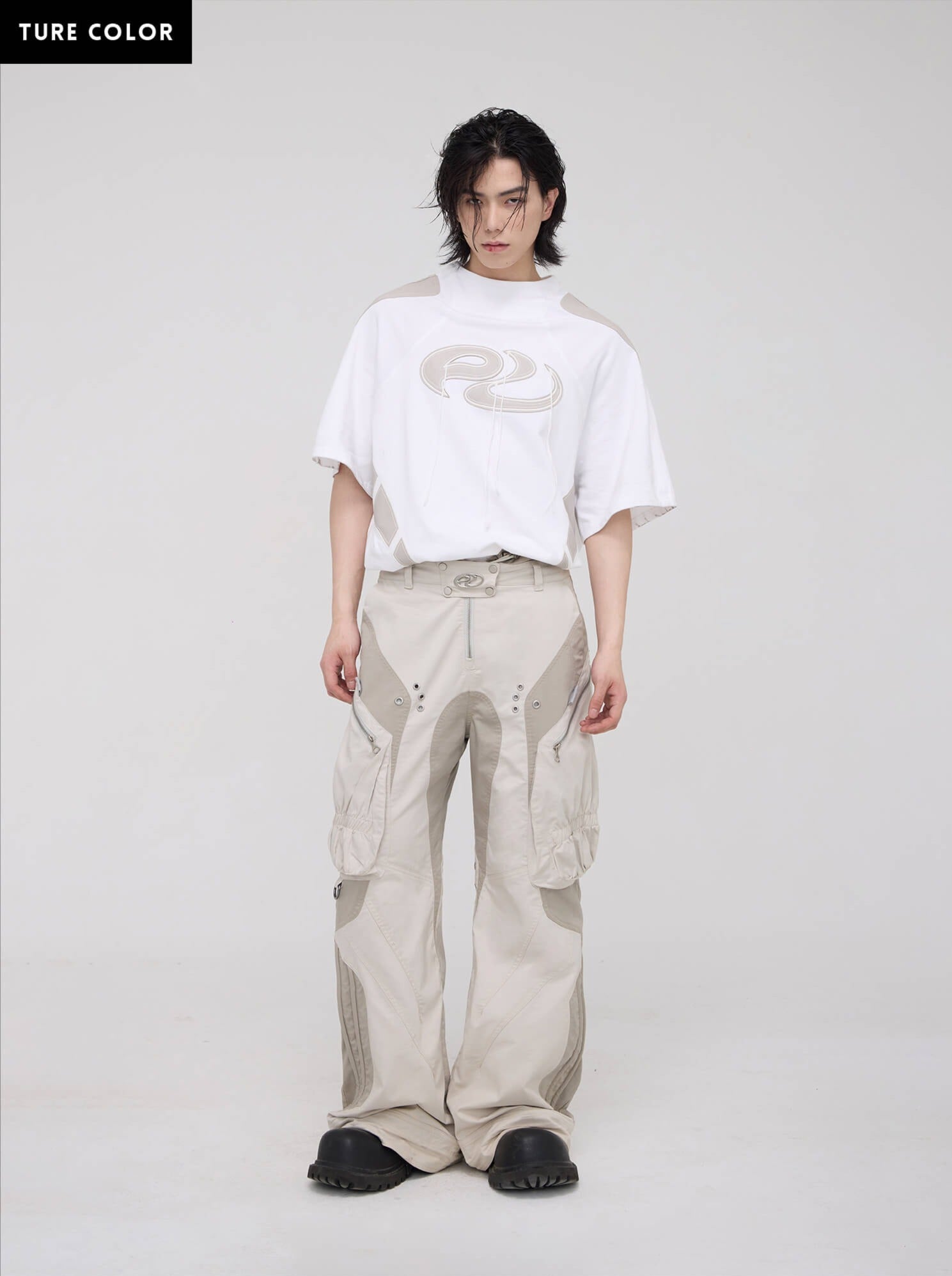 Personsoul Logo With Tassel Oversized T-Shirt