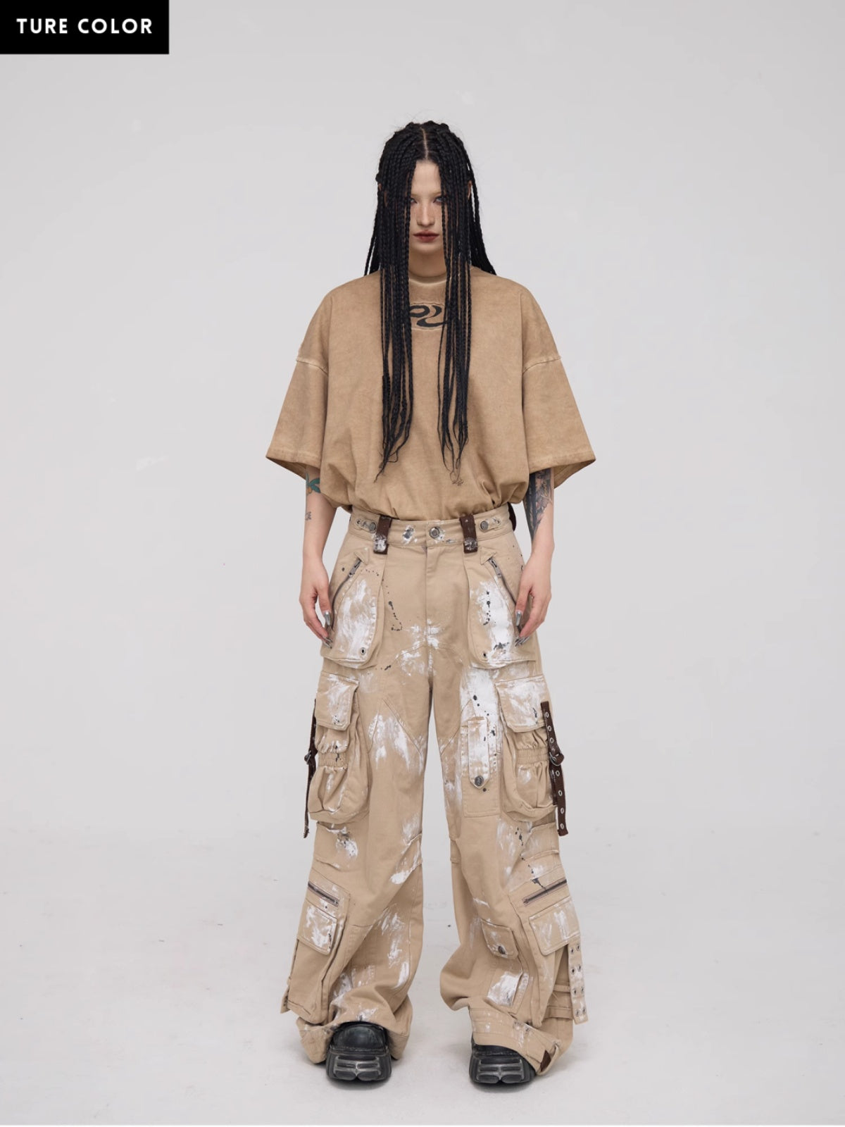 Personsoul Symbol Elements Oversized T-shirt