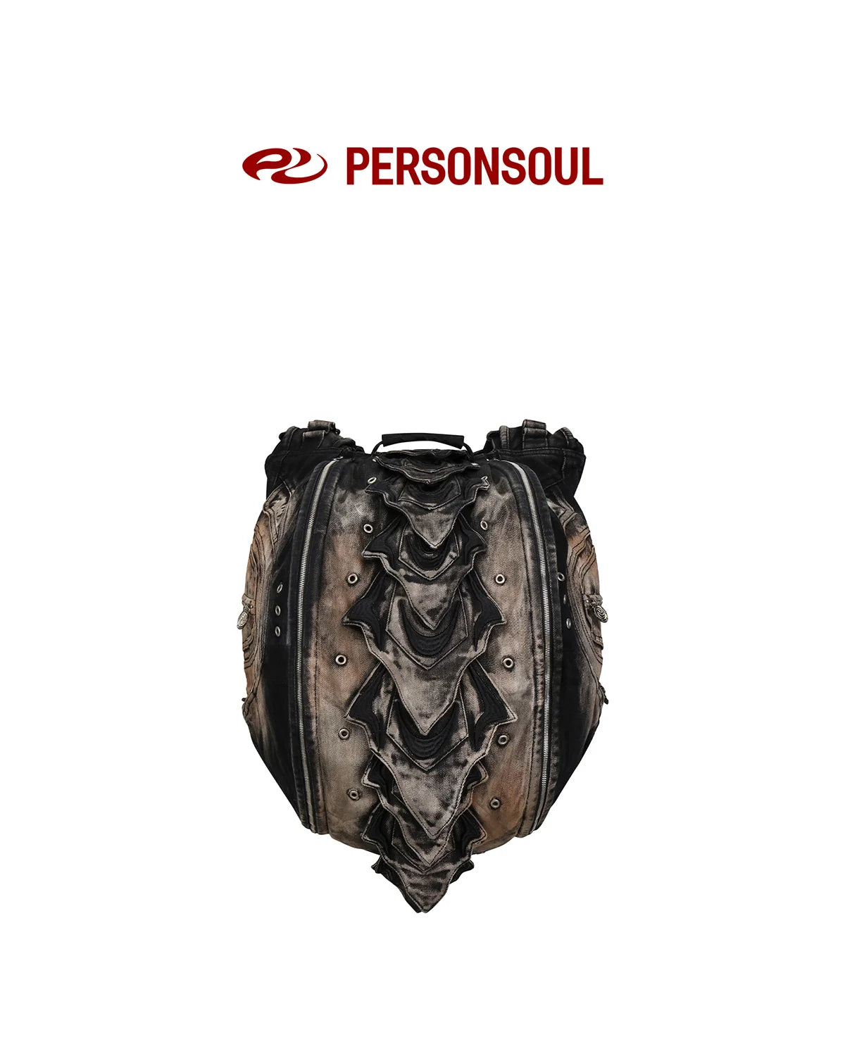 Personsoul Mythical Beast Spine Multi-Functional Backpack