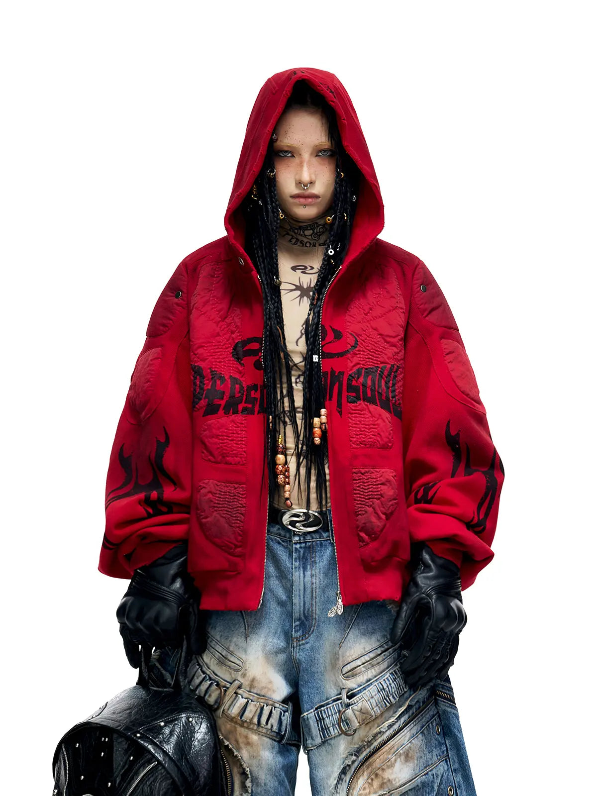 Personsoul Racer Hoodie Jacket