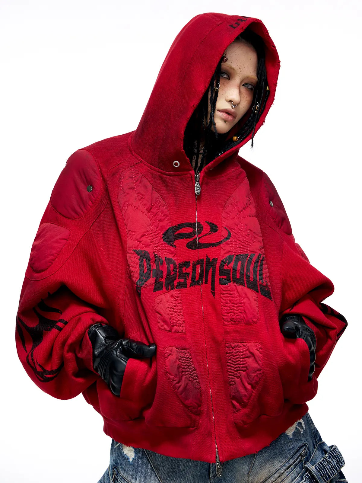 Personsoul Racer Hoodie Jacket