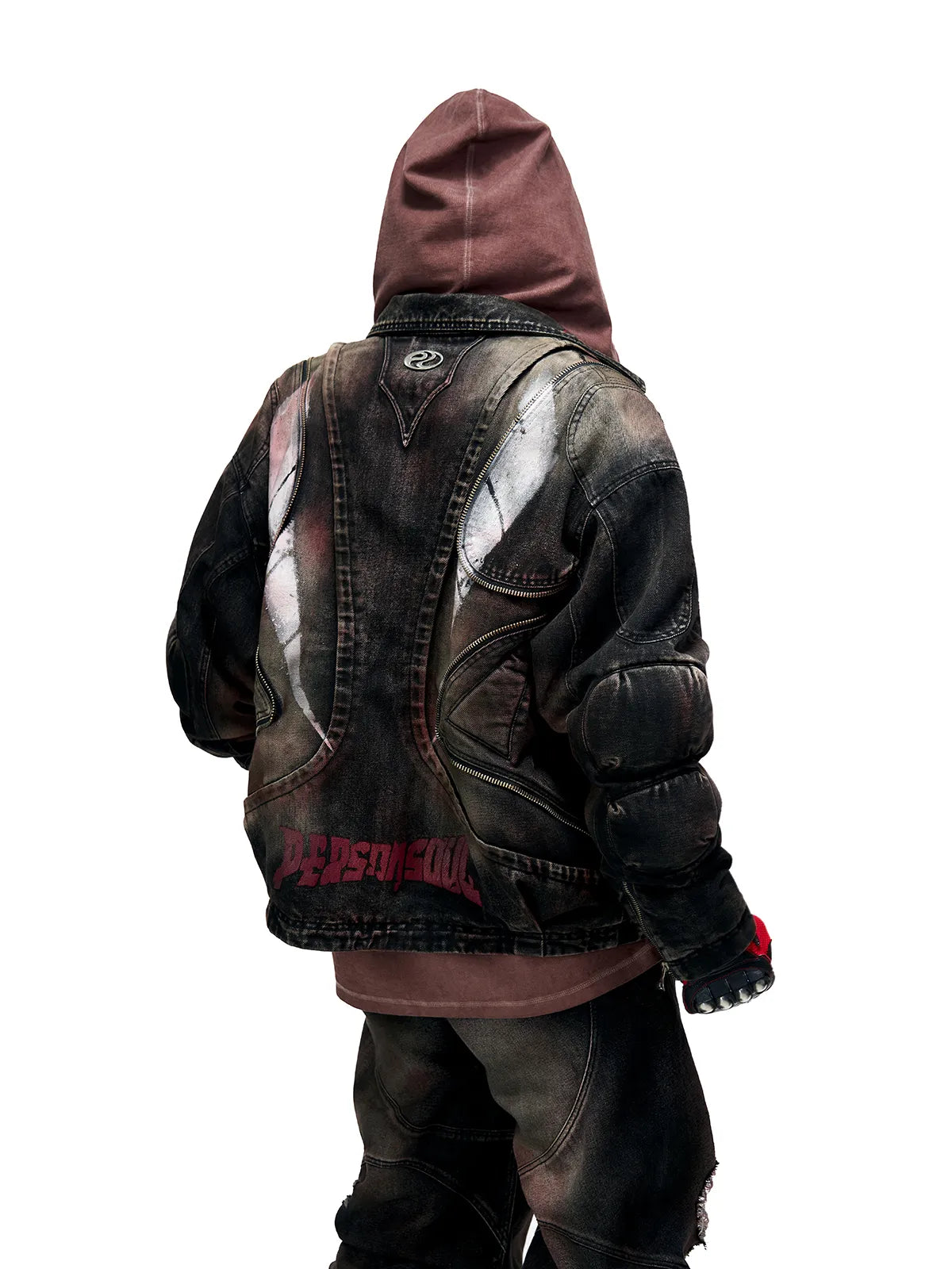 Personsoul Scarlet Denim Jacket (only 60 pieces)