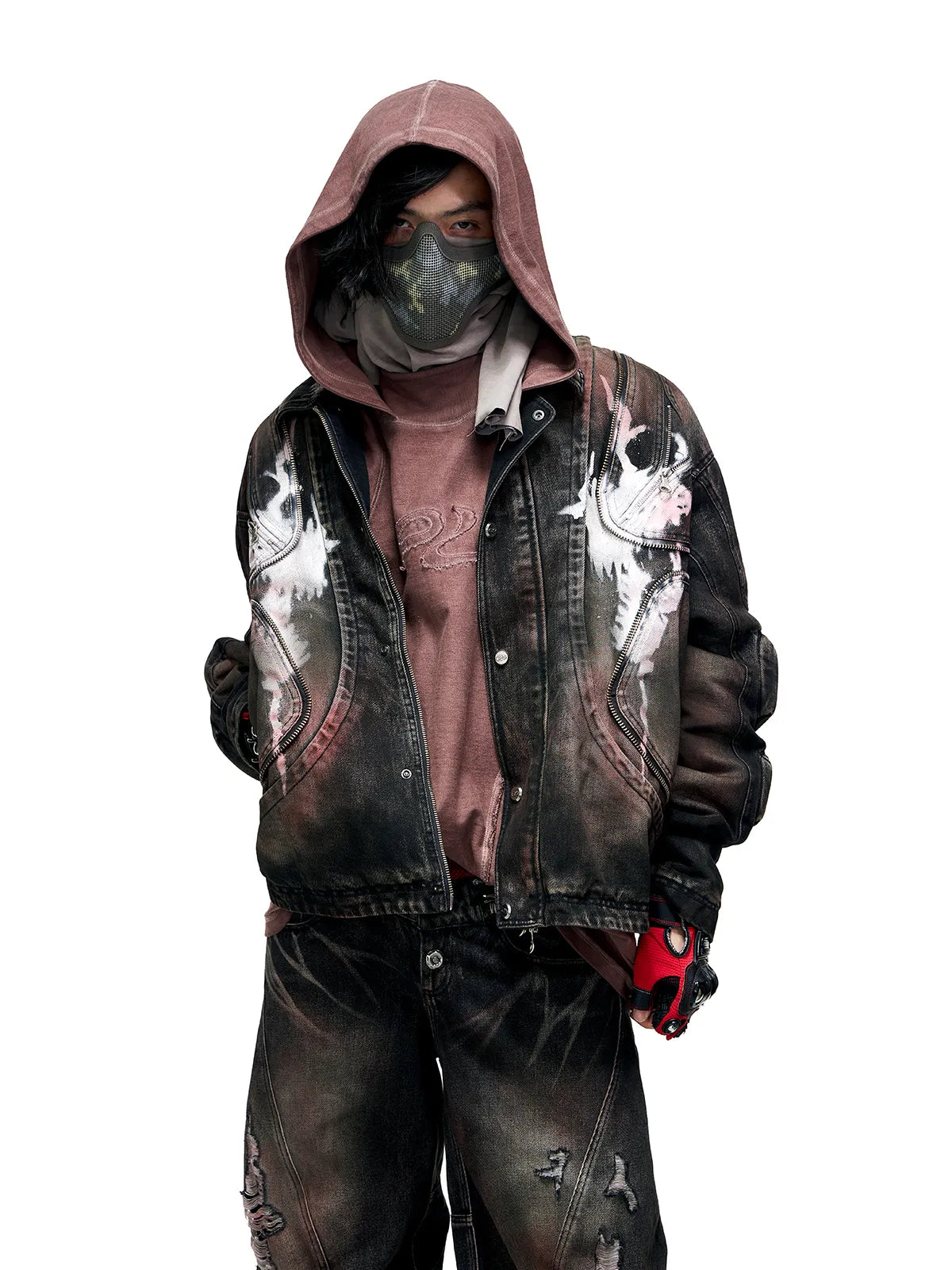 Personsoul Scarlet Denim Jacket (only 60 pieces)