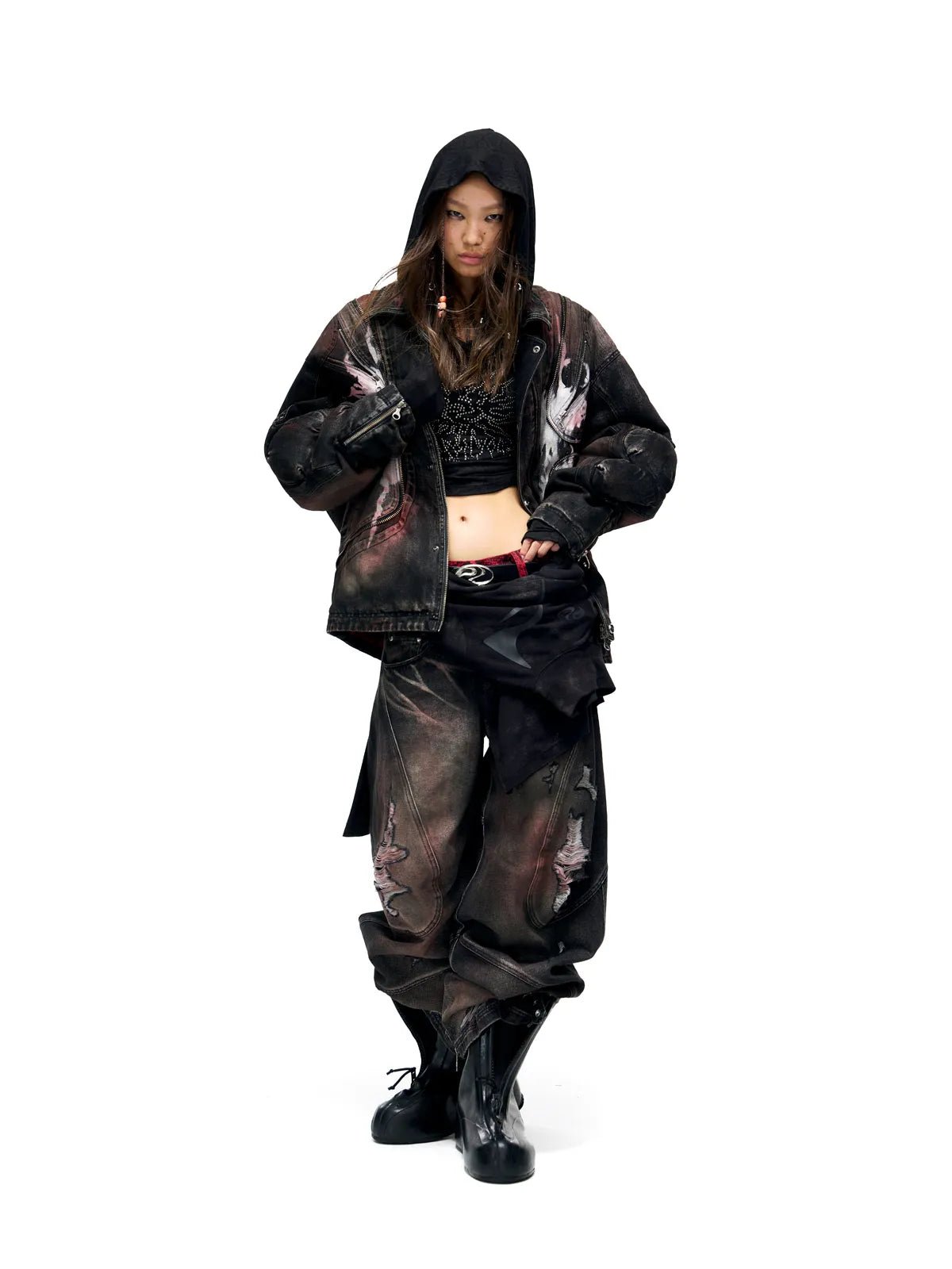 Personsoul Scarlet Denim Jacket (only 60 pieces)