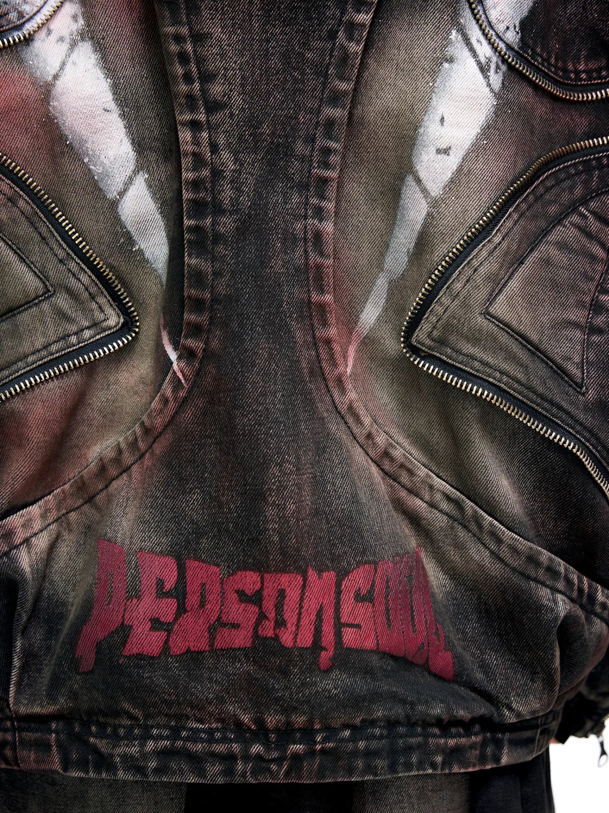 Personsoul Scarlet Denim Jacket (only 60 pieces)