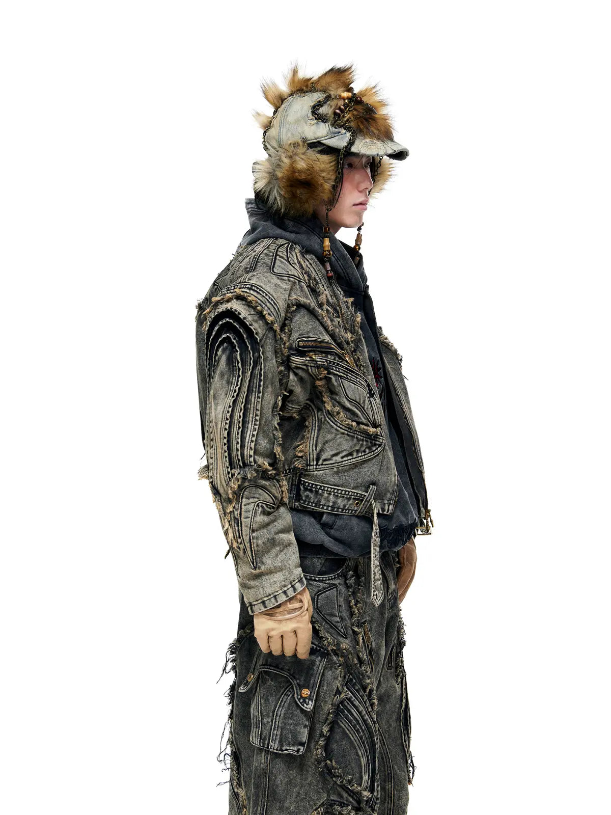 Personsoul Aliens Denim Jacket