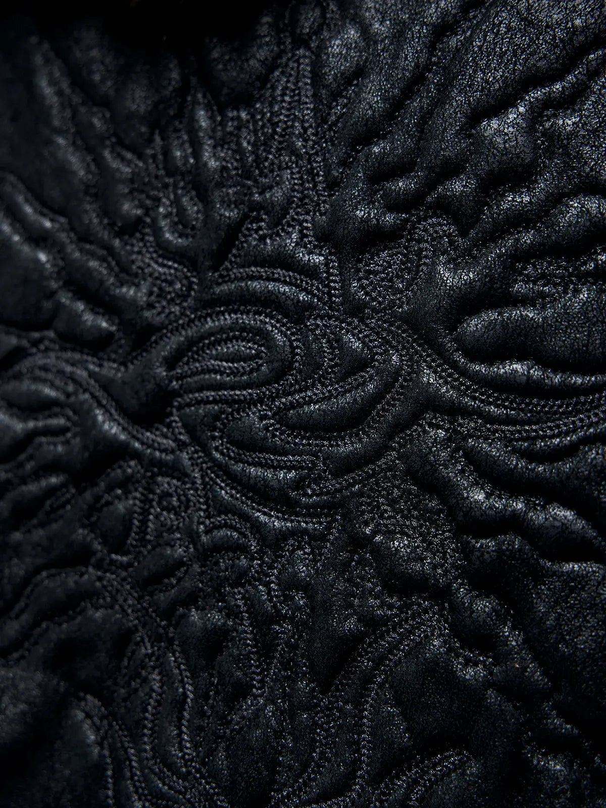 Personsoul Sun Totem Fur Collar Hoodie
