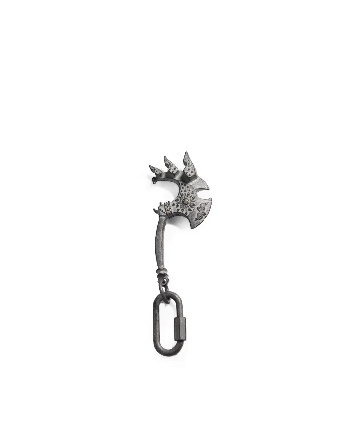 Personsoul Vintage Alloy Pangu Axe-Shaped Pendant