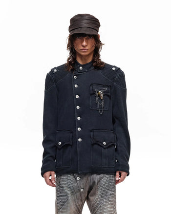 Personsoul Waffle Zhongshan Jacket