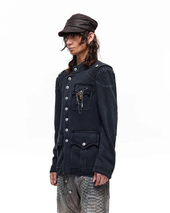 Personsoul Waffle Zhongshan Jacket