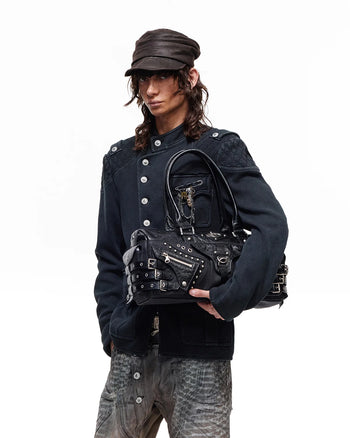 Personsoul Waffle Zhongshan Jacket