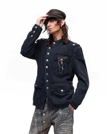 Personsoul Waffle Zhongshan Jacket