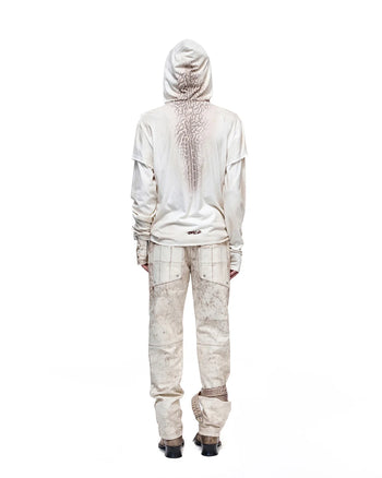 Personsoul Double-Layer Animal Print Hoodie