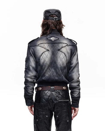 Personsoul Armor-Panel Slim-Fit Jacket Black