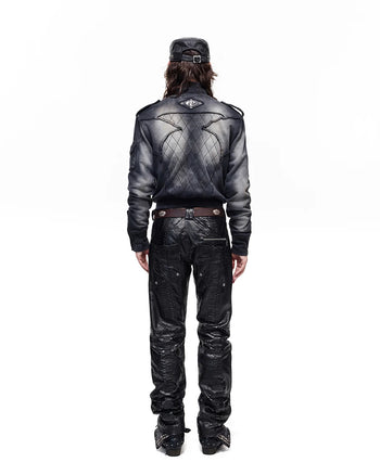 Personsoul Armor-Panel Slim-Fit Jacket Black