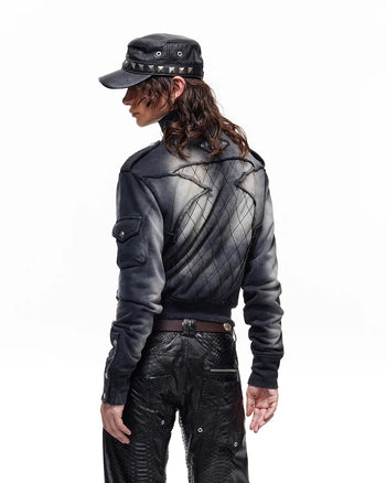 Personsoul Armor-Panel Slim-Fit Jacket Black