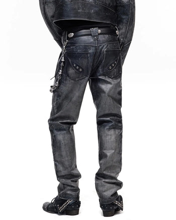 Personsoul Whisker-Kalbslederhose