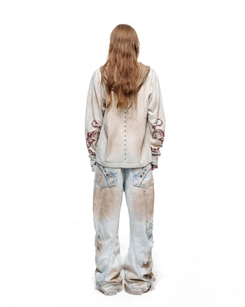 Personsoul Structured Cardigan White