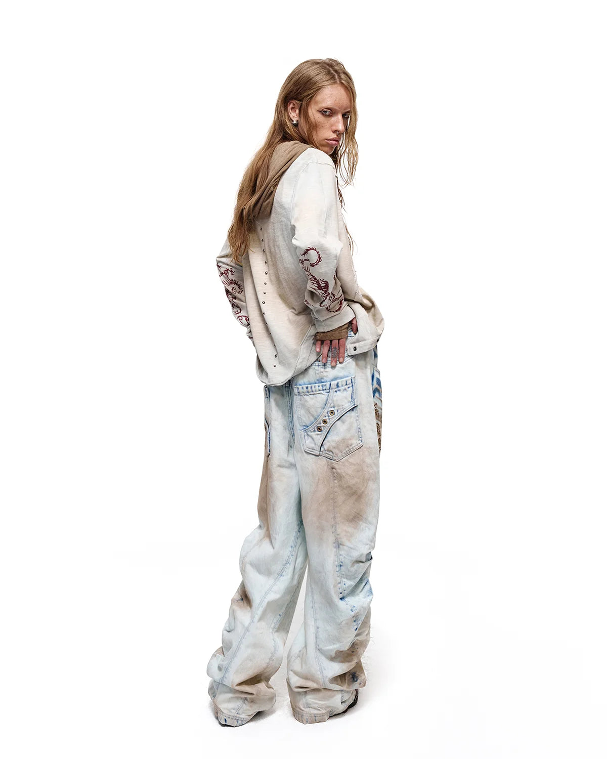 Personsoul Structured Cardigan White