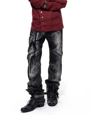 Personsoul Slim-Fit-Jeans mit Spiralreißverschluss