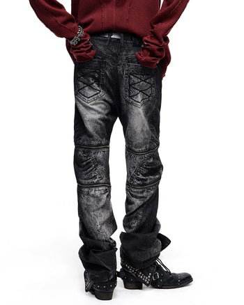 Personsoul Slim-Fit-Jeans mit Spiralreißverschluss