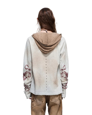 Personsoul Structured Cardigan White