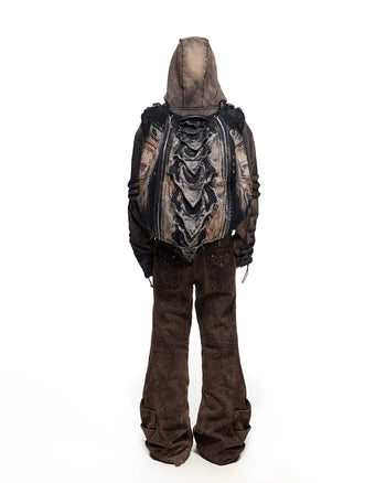 Personsoul Mythical Beast Spine Multi-Functional Backpack