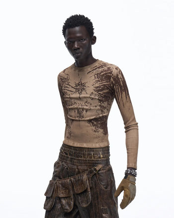 Personsoul Top-Grain Cowhide Hardware Xuan Bird Bracelet