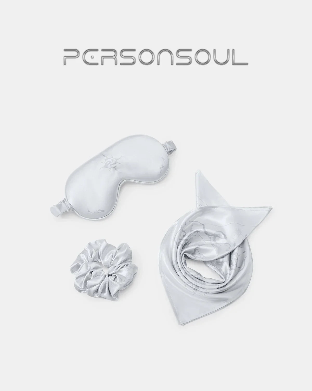 🎁 Personsoul Silk-like Scarf Set (3-Piece) (Not for Sale) (100% off)