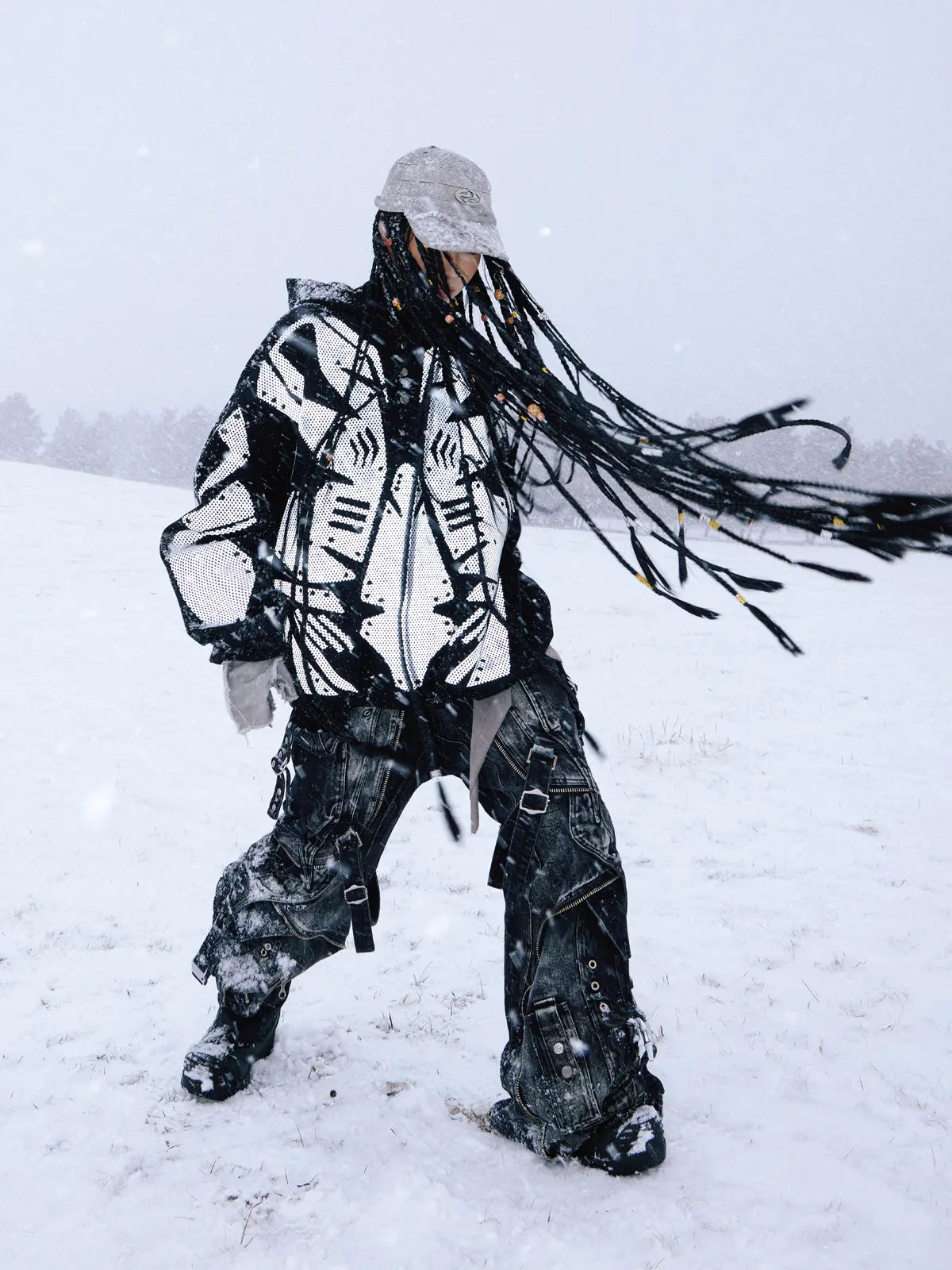 Personsoul Reflective Armor Hoodie
