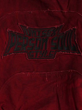 Personsoul Hand Brushed Dirty Cotton Coat
