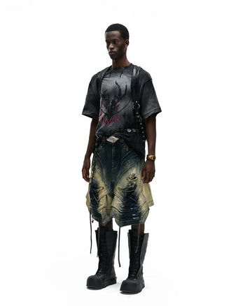 Personsoul Mythical Beast Totem Distressed T-Shirt