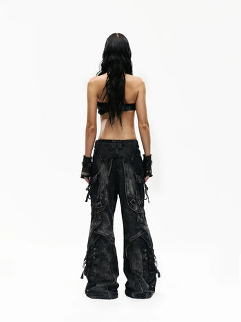 パンツ PERSONSOUL A-line silhouette jeans S 비엑세스 | PERSONSOUL A-line low-edge silhouette jeans