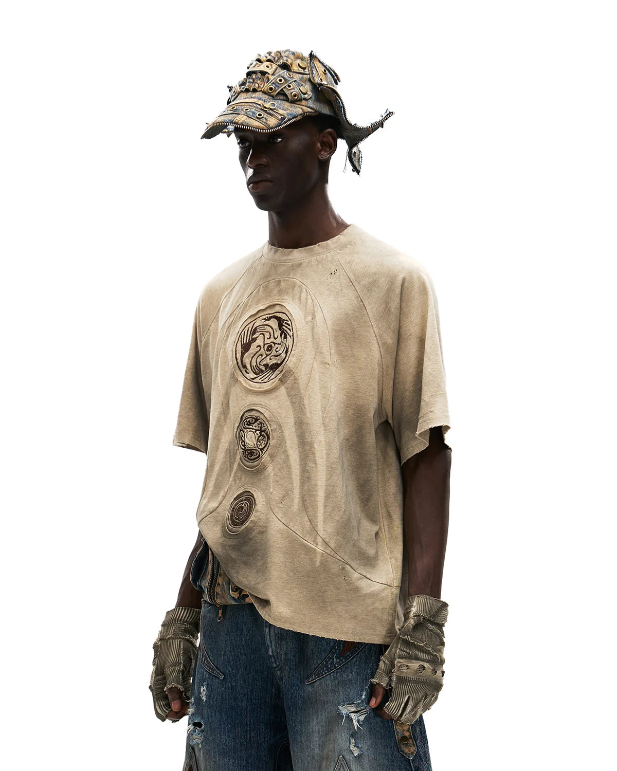 Personsoul Phoenix Totem Circle T-Shirt