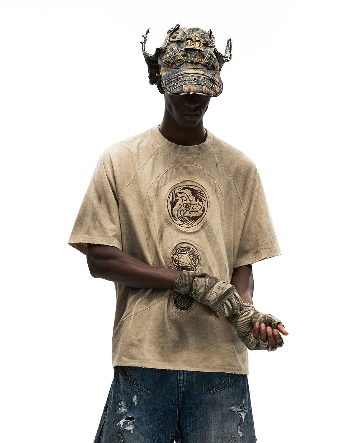 Personsoul Phoenix Totem Circle T-Shirt