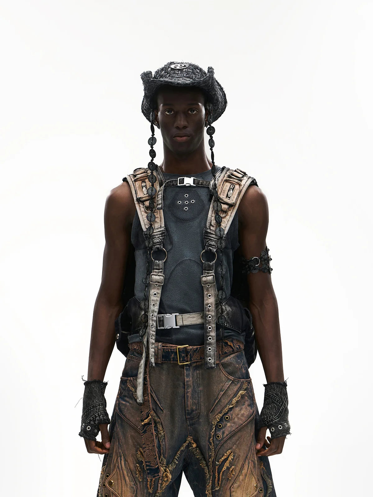 Deconstructed Armor Slim Tank Top – personsoul