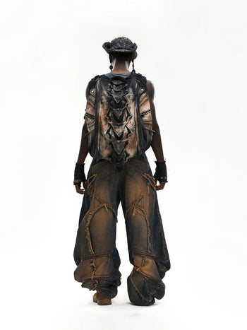 Deconstructed Armor Slim Tank Top - personsoul Deconstructed Armor Slim Tank Top - personsoul