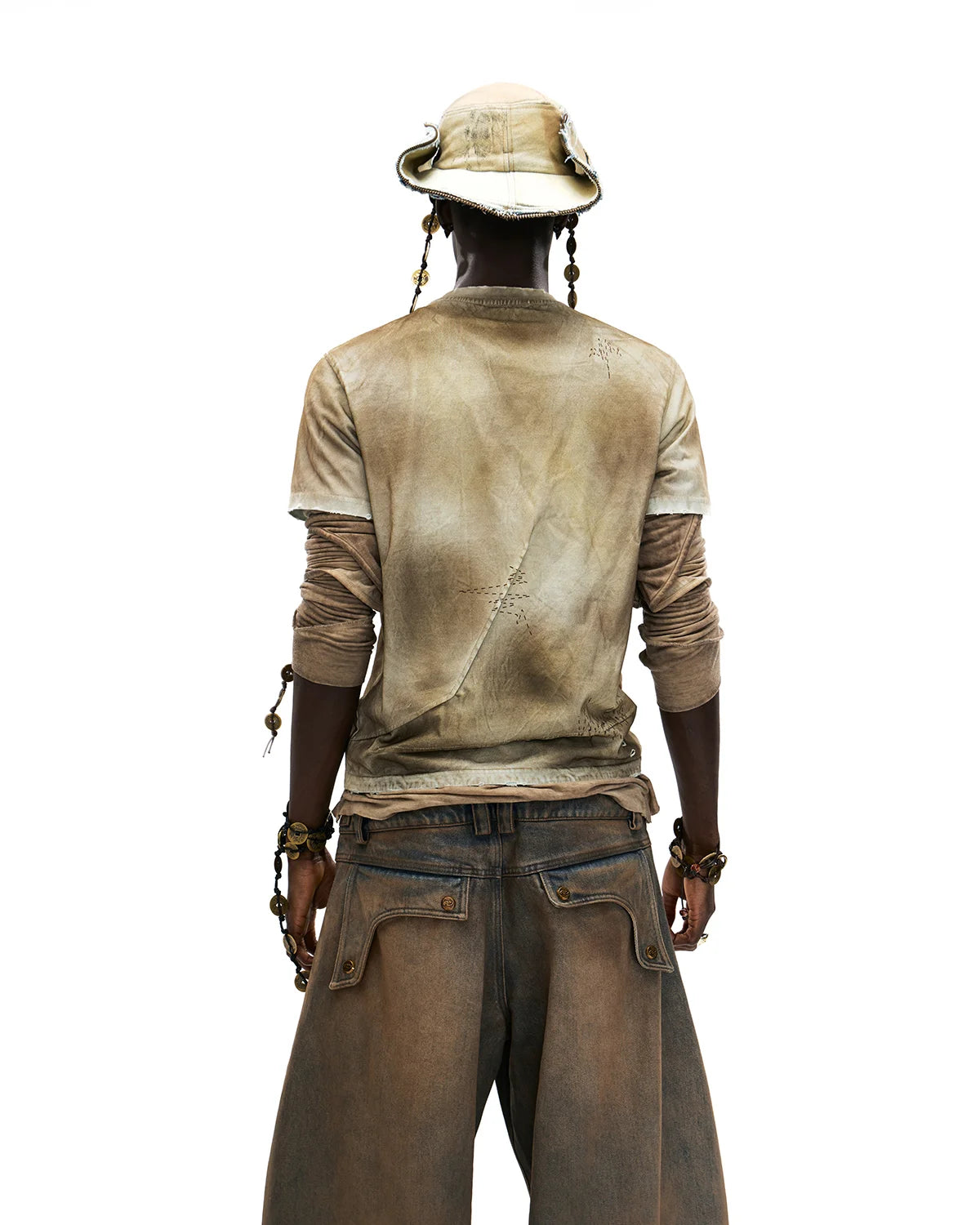 Personsoul Bagua Fuxi Printed T-Shirt