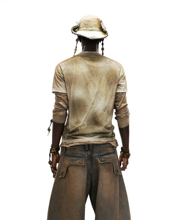 Personsoul Bagua Fuxi Printed T-Shirt