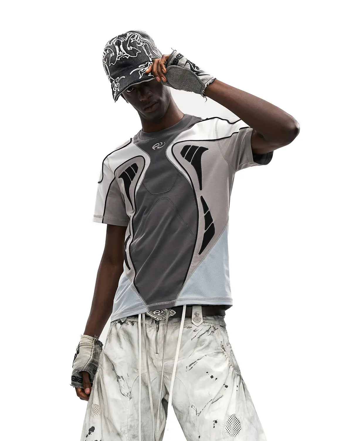 Personsoul Cooling Fitted Racing T-Shirt