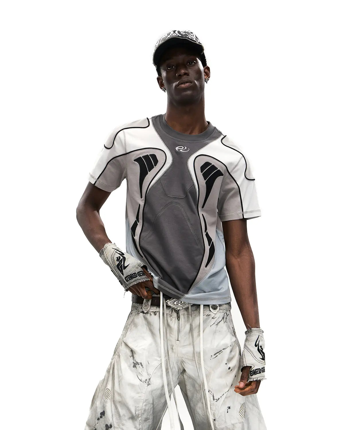 Personsoul Cooling Fitted Racing T-Shirt