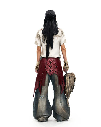 Personsoul Structured Fitted Beast Totem T-Shirt