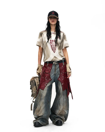 Personsoul Structured Fitted Beast Totem T-Shirt